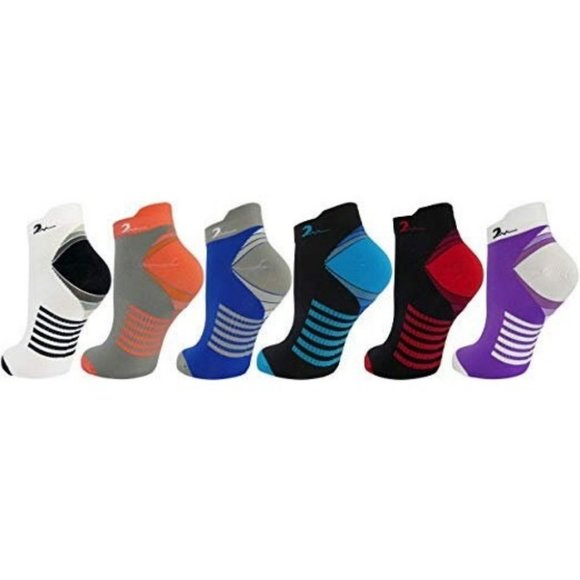 6 Pair Ankle Length Athletic Premium Quality Extra - Picture 3 of 7